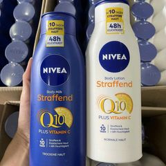 Sữa dưỡng thể, giữ ẩm 48h Nivea Q10 Đức 400ml