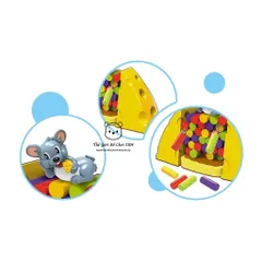 Đồ chơi giải trí đục tường phô mai, trò chơi thăng bằng cho bé từ 3 Tuổi, thế giới đồ chơi 1104