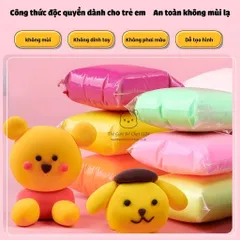Đất Sét Tự Khô Cao Cấp, Không Mùi, Không Dính Tay, An Toàn Cho Bé, Dễ Tạo Hình, Đồ Chơi Nặn Đất