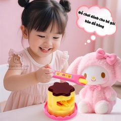 Đồ Chơi Tập Đút Ăn Cho Bé Gái - Mô Hình Kem, Cơm Bento, Mì Ramen, Thạch Pudding - Phát Triển Kỹ Năng Tự Lập, Khuyến Khích Sáng Tạo