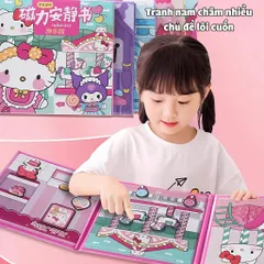 Sách nam châm từ tính cho bé Tung Tung Sahur, Tự do sáng tạo và phát triển tư duy