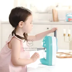 Máy pha cà phê đồ chơi Play At Home, có nhạc và đèn, bé tập làm Barista, thế giới đồ chơi 1104