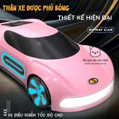 Xe Đua Điều Khiển Từ Xa RC Bánh Xe Mecanum - Drift 360° Có Phun Khói - Đồ Chơi Công Nghệ Cho Bé - Thế Giới Đồ Chơi 1104
