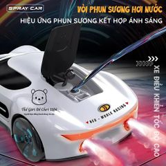 Xe Đua Điều Khiển Từ Xa RC Bánh Xe Mecanum - Drift 360° Có Phun Khói - Đồ Chơi Công Nghệ Cho Bé - Thế Giới Đồ Chơi 1104