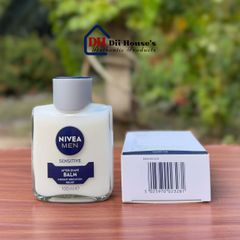 Kem Dưỡng Sau Cạo Râu NIVEA MEN Sensitive After Shave Balm 100ml - Dưỡng ẩm, Làm Dịu Da Nhạy Cảm Sau Khi Cạo Râu