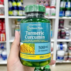Viên nghệ Puritan’s Pride Turmeric Curcumin 500mg 180 viên