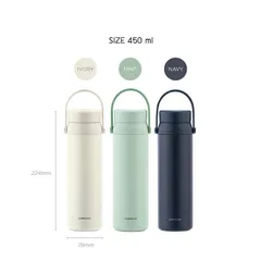 Bình Giữ Nhiệt LocknLock Wannabe Screw Tumbler LHC4246- Nhiều Màu - 450ml