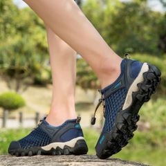 Giày Leo Núi Chống Nước Thoáng Khí - Giày Trekking Đa Năng Lội Suối Cho Nam Nữ, Đế Mỏng Mềm, Khô Nhanh, Đi Phượt, Trekking
