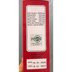 Cao Đương Quy 200ml - Siro Bổ Máu Từ Thiên Nhiên, Tăng Cường Khỏe Mạnh, Giúp Bổ Khí Huyết, Làm Đẹp Da