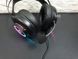 Tai Nghe Chụp Tai Gaming DareU EH416 - Âm Thanh Giả Lập 7.1 Có LED RGB, Micro Điều Chỉnh Dành Cho Game Thủ, Tương Thích Máy Tính PC Và Laptop