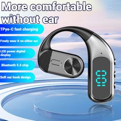 Tai Nghe Không Dây K1 Bluetooth V5.5 - Tai Nghe Rảnh Tay Có Mic Chất Lượng Cao Cho Văn Phòng, Lái Xe, Chạy, Và Thể Thao