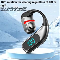 Tai Nghe Không Dây K1 Bluetooth V5.5 - Tai Nghe Rảnh Tay Có Mic Chất Lượng Cao Cho Văn Phòng, Lái Xe, Chạy, Và Thể Thao
