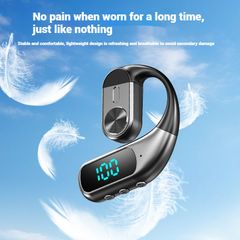 Tai Nghe Không Dây K1 Bluetooth V5.5 - Tai Nghe Rảnh Tay Có Mic Chất Lượng Cao Cho Văn Phòng, Lái Xe, Chạy, Và Thể Thao