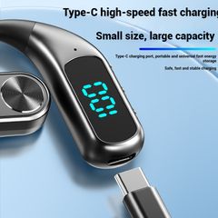Tai Nghe Không Dây K1 Bluetooth V5.5 - Tai Nghe Rảnh Tay Có Mic Chất Lượng Cao Cho Văn Phòng, Lái Xe, Chạy, Và Thể Thao