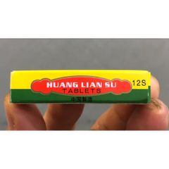 Viên uống Hoàng Liên Tố 12 viên - Giảm đau bụng, hỗ trợ tiêu chảy và kiết lỵ - Giải pháp cho sức khỏe tiêu hóa hiệu quả