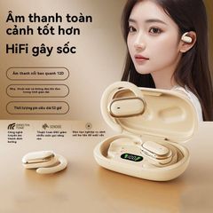 Tai Nghe Không Dây OWS Non In Ear Bluetooth V5.4 với Dual Mic - Âm Thanh HIFI, Thời Gian Sử Dụng 60 Giờ, Chất Lượng Tối Ưu