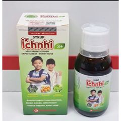 Siro Ích Nhi 3+, Nam Dược 90ml - Giải Pháp Giải Cảm Cho Trẻ Từ 3 Tuổi, Giảm Ho, Tiêu Đờm, Bảo Vệ Sức Khỏe Trẻ Nhỏ