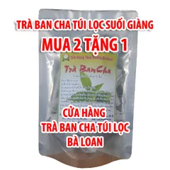 Trà Ban Cha Túi Lọc Suối Giàng 100g - Hỗ Trợ Tiêu Hóa, Giải Độc, Tăng Cường Sức Đề Kháng - Mua 2 Tặng 1 Hấp Dẫn Từ Bà Loan