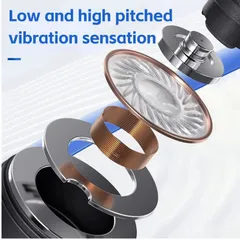 Tai Nghe Bluetooth V5.3 Không Dây Treo Cổ - Tai Nghe Thể Thao Có Mic, Âm Thanh Chất Lượng Cao, Thiết Kế Hiện Đại, Lý Tưởng Cho Tập Luyện