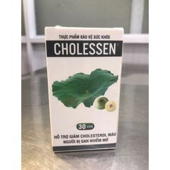 Thuốc Giảm Cholesterol Cholessen 30 Viên - Hỗ Trợ Tăng Cường Chức Năng Gan, Giúp Cải Thiện Sức Khỏe Tim Mạch