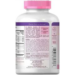 Viên Uống Nature's Bounty Hair Skin Nails 250 Viên - Hỗ Trợ Tóc Da Móng Khỏe Mạnh, Chứa Biotin và Vitamin, Hàng Mỹ
