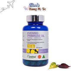 Tinh Dầu Hoa Anh Thảo Careline 1000mg - Hỗ Trợ Cân Bằng Nội Tiết, Làm Đẹp Da Cho Phụ Nữ Trưởng Thành (60 Viên)