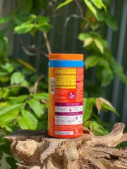 Bột bổ sung chất xơ Meta Mucil vị cam Real Sugar 754g - Hỗ trợ tiêu hóa, kiểm soát cholesterol tự nhiên, giảm táo bón