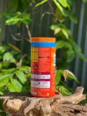 Bột bổ sung chất xơ Meta Mucil vị cam Real Sugar 754g - Hỗ trợ tiêu hóa, kiểm soát cholesterol tự nhiên, giảm táo bón