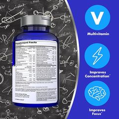 Viên uống Focus Factor Nutrition for the Brain - Hỗ trợ cải thiện trí nhớ và tăng cường khả năng tập trung, 180 viên bổ não chất lượng cao