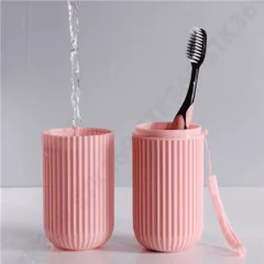 Cốc đựng bàn chải du lịch 2in1 kèm cốc súc miệng - Hộp đựng tiện lợi cho cá nhân khi đi làm, học hành hoặc du lịch