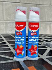 (có bill nhập) Kem đánh răng cho bé Colgate Kids Maximum Cavity Protection Pump Toothpaste.