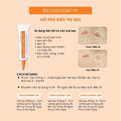 Gel Xóa Sẹo Strataderm Strapharma Thụy Sĩ - Giảm Sẹo Lồi, Sẹo Phì Đại, Chăm Sóc Da, Hiệu Quả Nhanh, An Toàn Cho Mọi Loại Sẹo