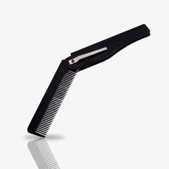 Lược gấp gọn Menitems - Lược tạo kiểu tóc bỏ túi tiện lợi cho phái mạnh, chải tóc dễ dàng, phù hợp cho sáp vuốt tóc