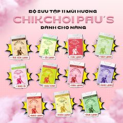 Xịt thơm CHIKCHOI PAU'S Hương Dâu Lạnh cho Nữ 20ml - Nước Hoa Tự Nhiên, Ngọt Ngào, Dễ Chịu