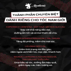Sáp Vuốt Tóc Menitems Clay - Dưỡng Tạo Kiểu Tự Nhiên, Giữ Nếp Lâu 10H, Hương Thơm Quyến Rũ, Chăm Sóc Tóc Khỏe Mạnh 50g
