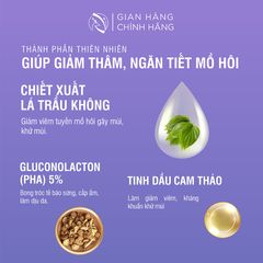 Lăn Nách APi 10ml - Khử Mùi Hôi Nách 72h, Giảm Thâm, Làm Trắng Da - Serum Chống Vi Khuẩn, Sản Phẩm Chăm Sóc Cá Nhân