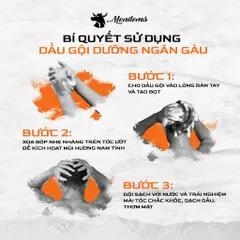 Dầu Gội Ngăn Gàu Menitems - Dưỡng Tóc, Giảm Ngứa, Giúp Mọc Tóc, Tinh Dầu Bưởi, Hương Nước Hoa Nam Tính, Chăm Sóc Tóc Nam