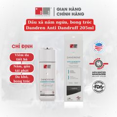 Dầu Xã Dandrene 205ml - Dưỡng Tóc, Giảm Gàu & Vảy Nến - Chăm Sóc Tóc Hiệu Quả Từ Ds Laboratories