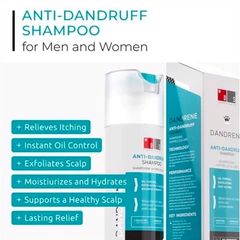 Dầu Gội Chống Gàu DANDRENE 205ml - Tẩy Tế Bào Chết Da Đầu, Kiểm Soát Ngứa và Bong Tróc, Sản Phẩm Chăm Sóc Tóc Mỹ