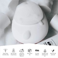 Máy rửa mặt thông minh STIMUBRUSH - Cleansing Facial Massage for Smooth Skin, Tẩy Tế Bào Chết và Giảm Mụn, Hàng Mỹ
