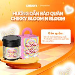 Thực Phẩm Sức Khỏe Dành Cho Nữ BLOOM N BLOOM CHIKKY - Hỗ Trợ Cân Bằng Nội Tiết Tố, Tăng Cường Sức Khỏe và Tiết Dịch Tự Nhiên