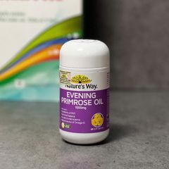 Tinh Dầu Hoa Anh Thảo Nature's Way Evening Primrose Oil 1000mg - Hỗ Trợ Cân Bằng Hormone & Da Khỏe Mạnh, 60 Viên