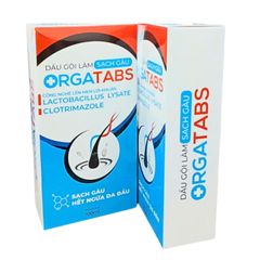 Dầu Gội Chống Gàu Orgatabs 100ml - Công Nghệ Lên Men Lợi Khuẩn Giúp Giảm Ngứa Da Đầu, Dưỡng Tóc Khỏe Mạnh
