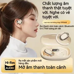 Tai Nghe Không Dây GT735 OWS - Bluetooth 5.4 Chống Nước, Điều Khiển Cảm Ứng, Tai Nghe Thể Thao Tích Hợp Micrô Chống Ồn