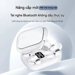 Tai Nghe Không Dây Kép Q10 - True TWS Thời Trang, Âm Thanh Hifi, Chống Nước IPX5, Phù Hợp Thể Thao và Chơi Game