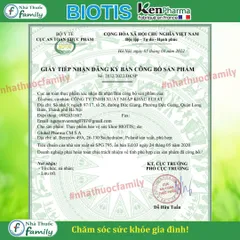 Viên uống men vi sinh BIOTIS - Bổ sung lợi khuẩn Probiotic, hỗ trợ tiêu hóa và sức khỏe đường ruột, 30 viên, Nhập khẩu châu Âu