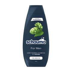 Dầu gội Schauma For Men 400ml - Chăm sóc tóc nam giới, làm sạch sâu, hương thơm tươi mát, phù hợp với mọi loại tóc.