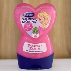 Dầu Gội - Xả 2 in 1 Bübchen Rosalea cho Trẻ Em - Chăm Sóc Tóc Dịu Nhẹ, Hương Thơm Ngọt Ngào, Phù Hợp Với Da Nhạy Cảm