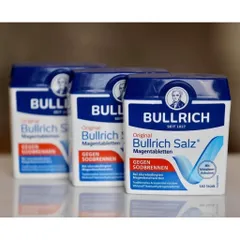 Viên Uống Hỗ Trợ Tiêu Hóa Bullrich Salz 180 Viên - Giảm Ợ Nóng, Khó Chiu, Hàng Đức Chính Hãng