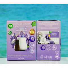 Máy khuếch tán tinh dầu Air Wick hương Oải Hương Lavendel - Giải pháp thư giãn cho không gian sống tươi mát, an toàn cho sức khỏe.